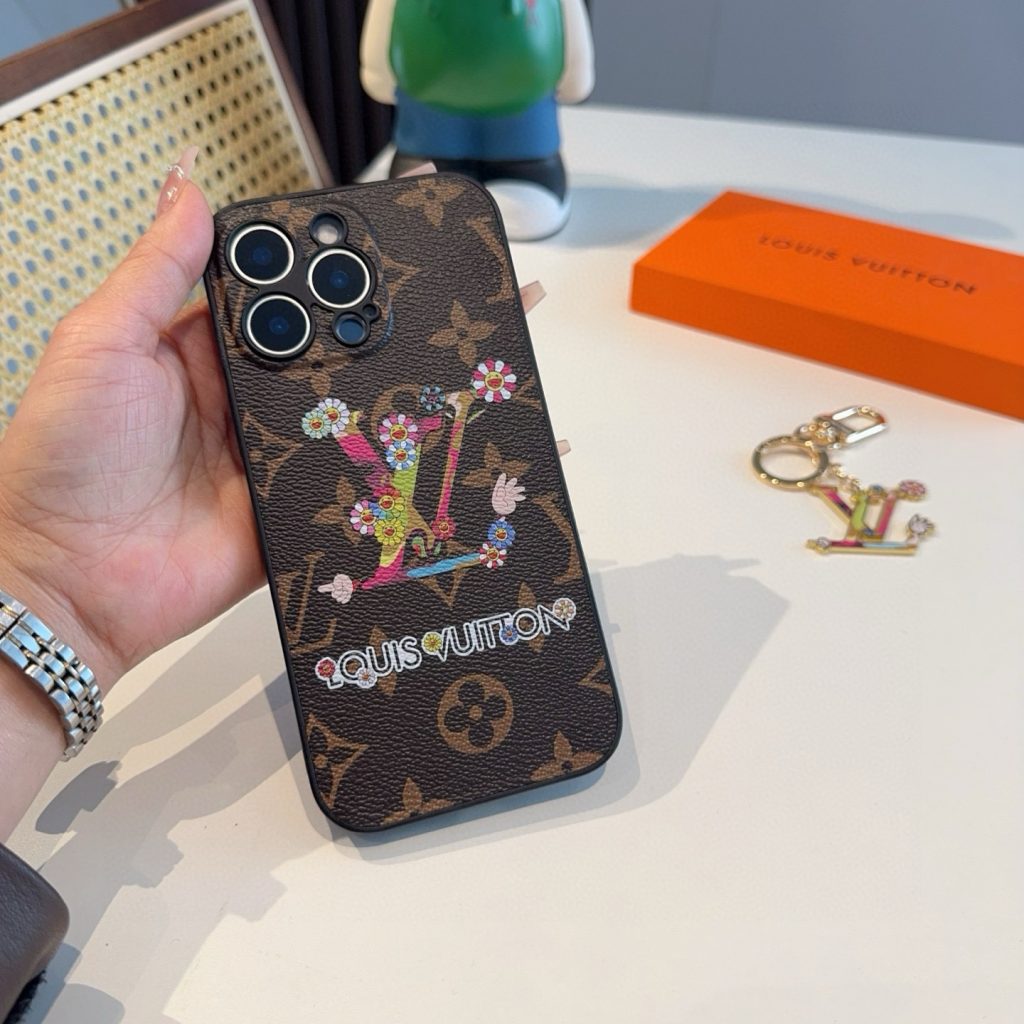 iPhoneケースルイヴィトン スマホケース 花柄 デザイン 3色入 🌸 - 画像 7