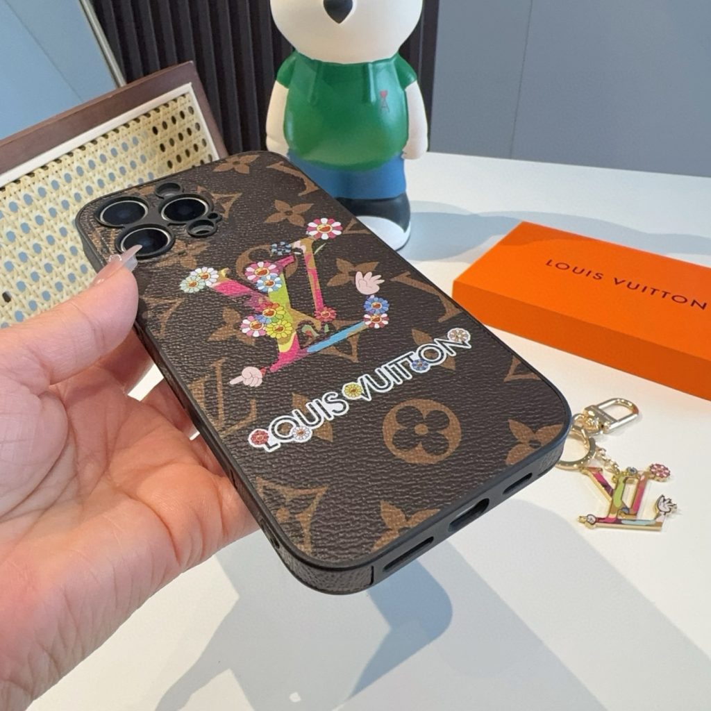 iPhoneケースルイヴィトン スマホケース 花柄 デザイン 3色入 🌸 - 画像 8