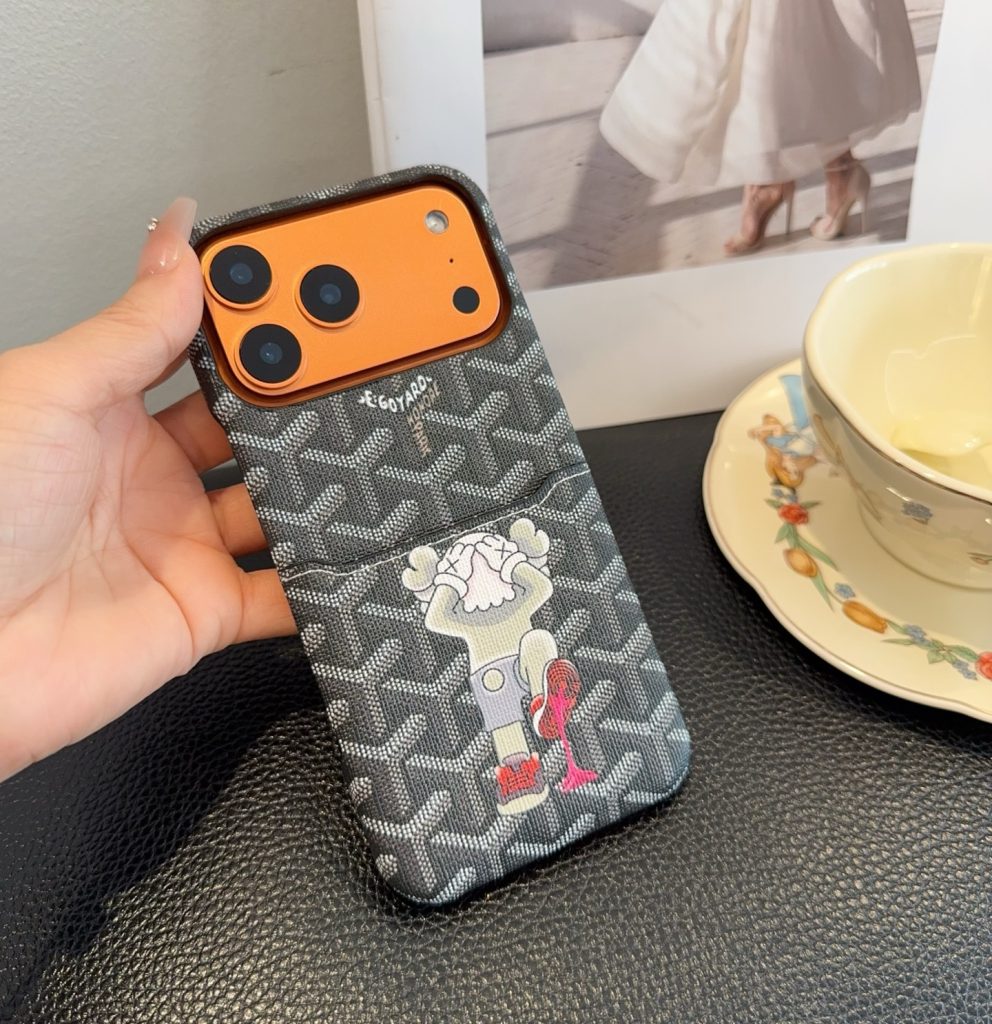 iPhoneケースGoyard × KAWS ファッション手机壳 3色入 📱 - 画像 2