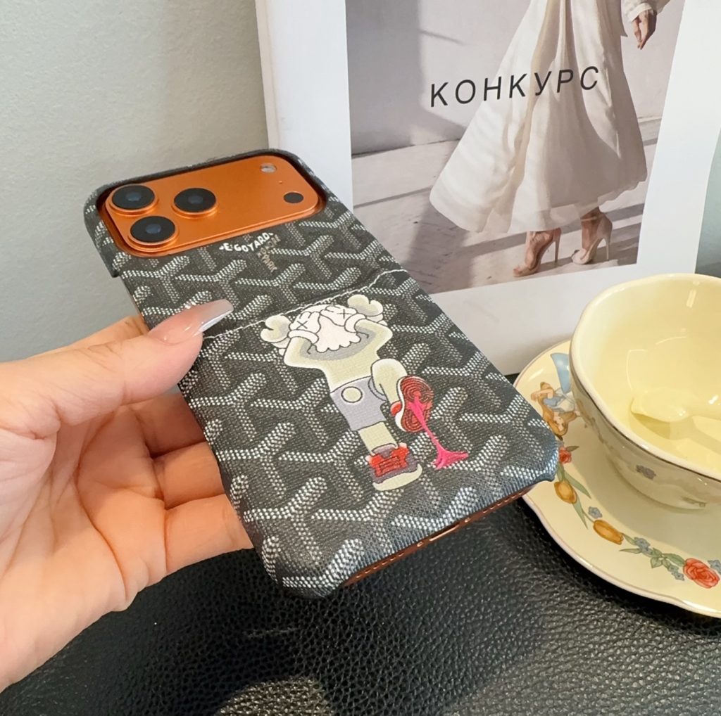 iPhoneケースGoyard × KAWS ファッション手机壳 3色入 📱 - 画像 3