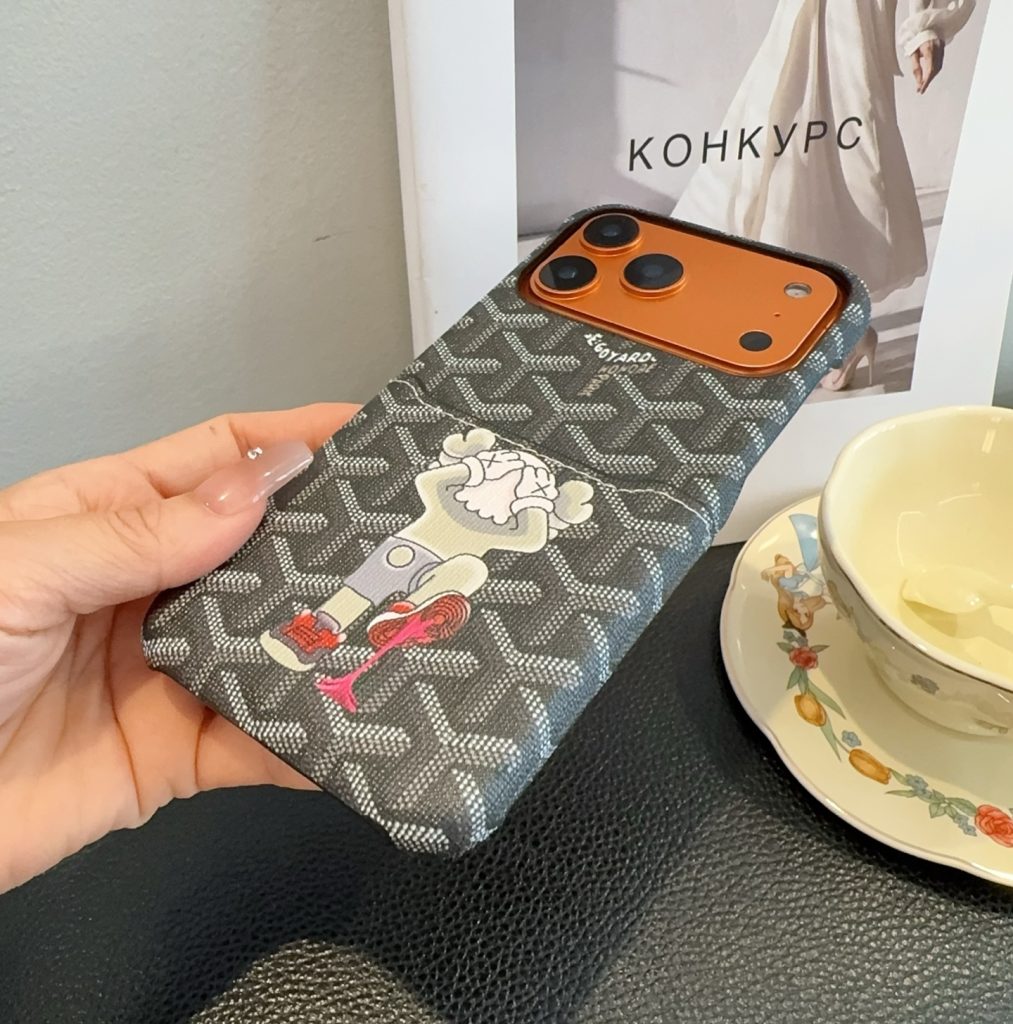 iPhoneケースGoyard × KAWS ファッション手机壳 3色入 📱 - 画像 4