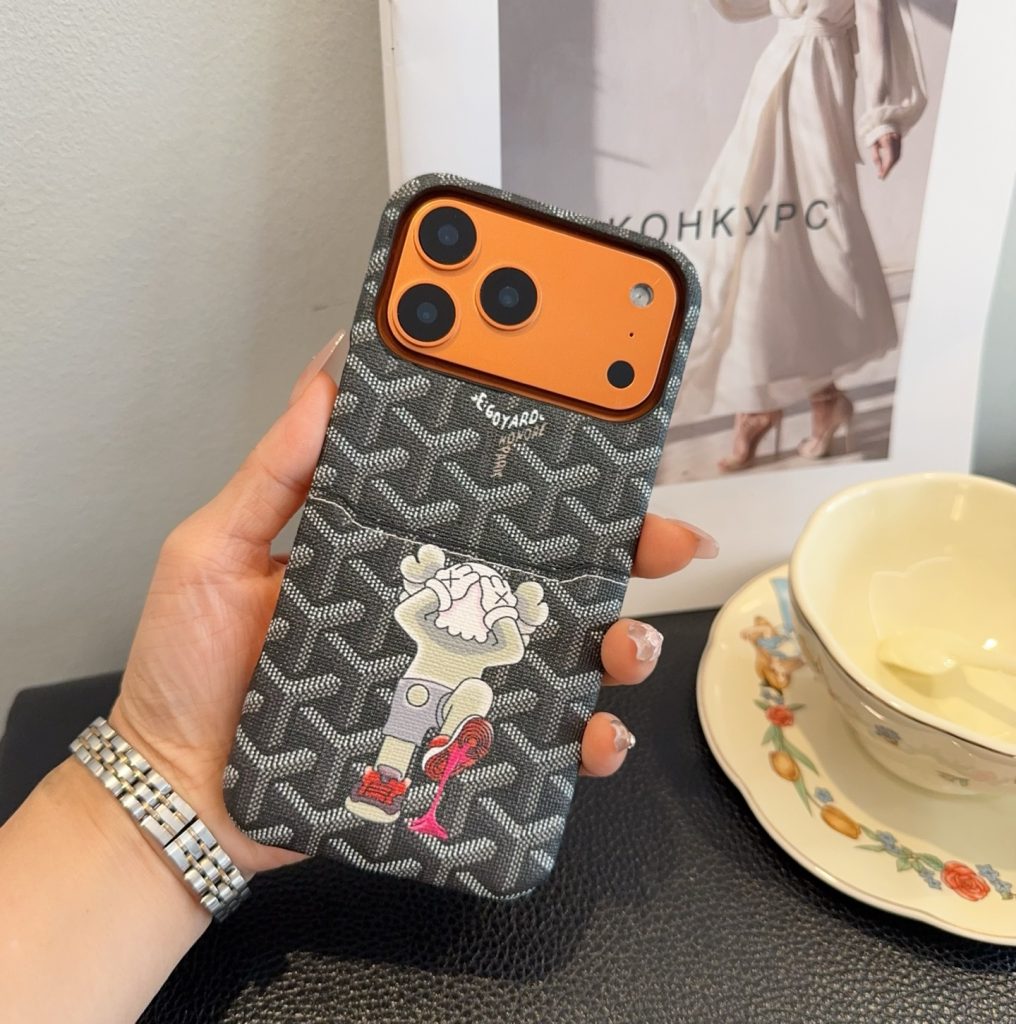 iPhoneケースGoyard × KAWS ファッション手机壳 3色入 📱 - 画像 5