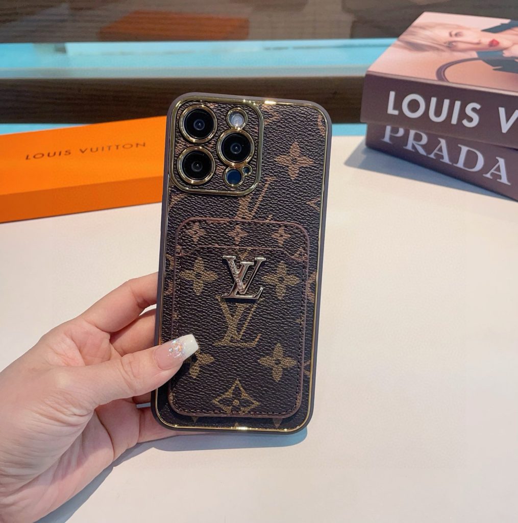 iPhoneケース🔥 ルイヴィトン風 スマホケース カード収納 1台1色入 - 画像 5