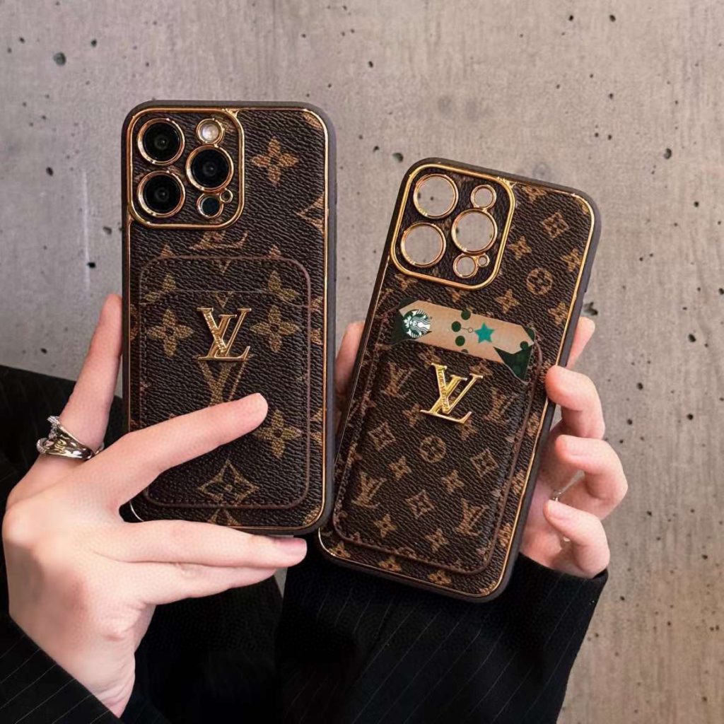 iPhoneケース🔥 ルイヴィトン風 スマホケース カード収納 1台1色入 - 画像 2