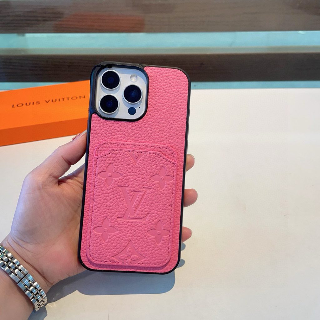 iPhoneケースルイヴィトン iPhoneケース ポーチ付き 2色入 📱 - 画像 3