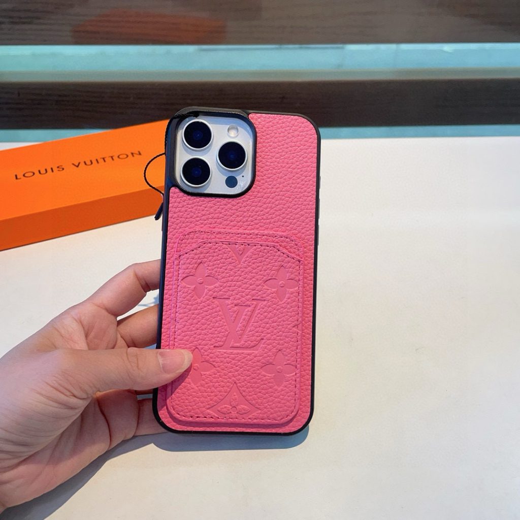 iPhoneケースルイヴィトン iPhoneケース ポーチ付き 2色入 📱 - 画像 4