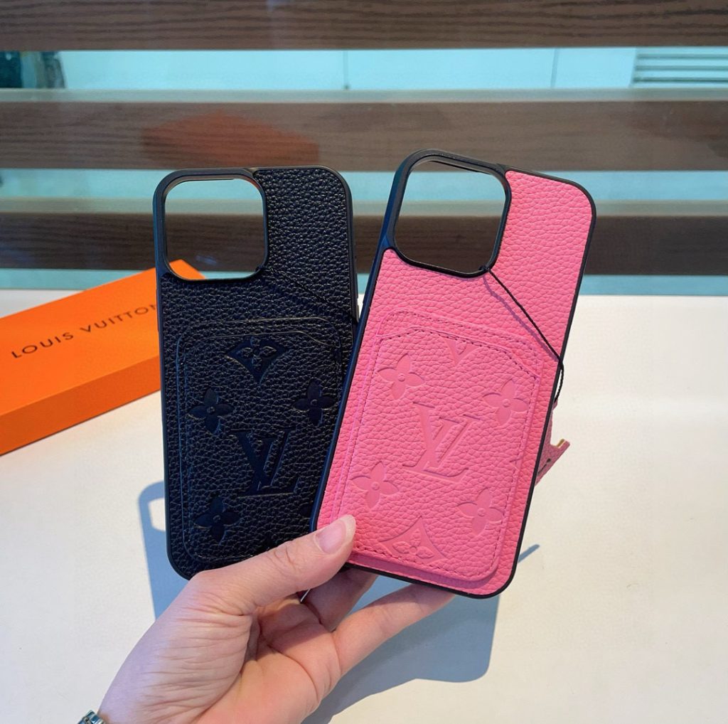 iPhoneケースルイヴィトン iPhoneケース ポーチ付き 2色入 📱 - 画像 5