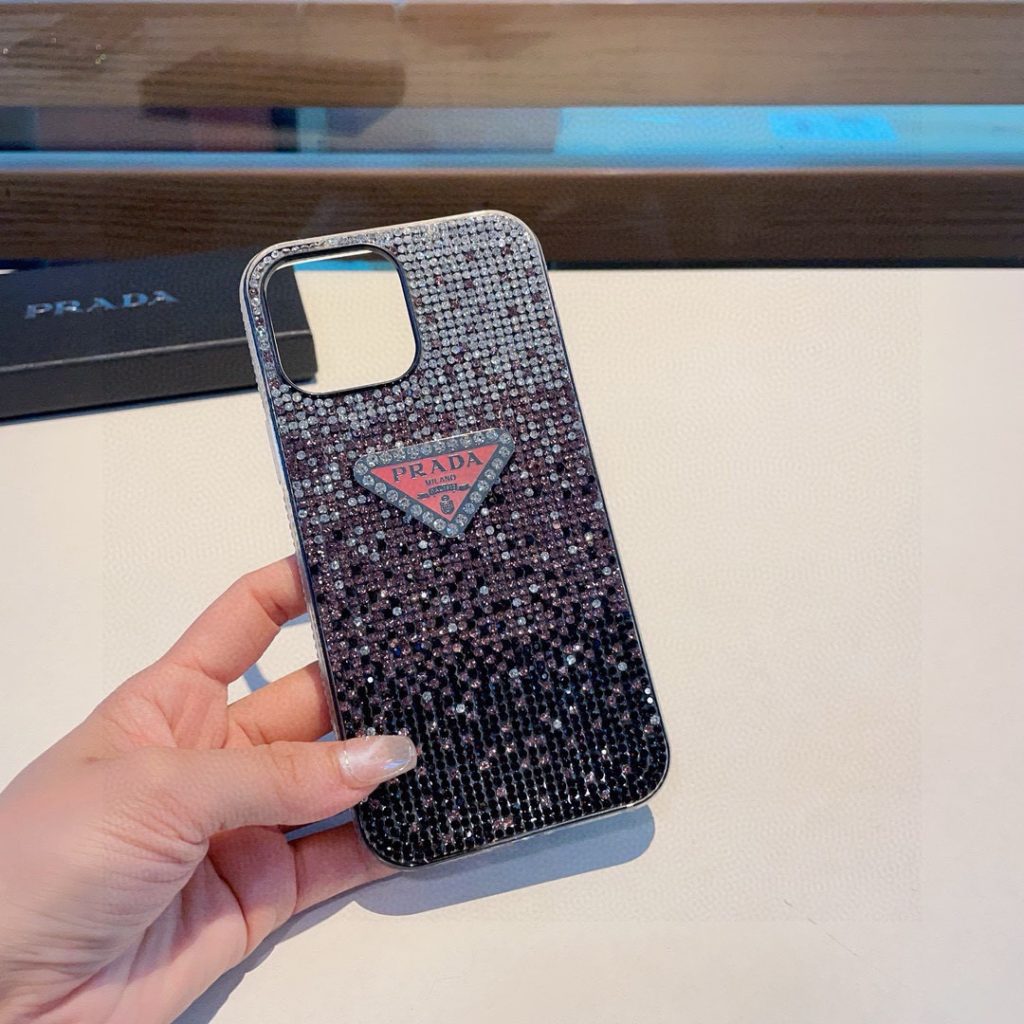 iPhoneケース華やかなプラダ ステッチスマホケース 2色入✨ - 画像 7