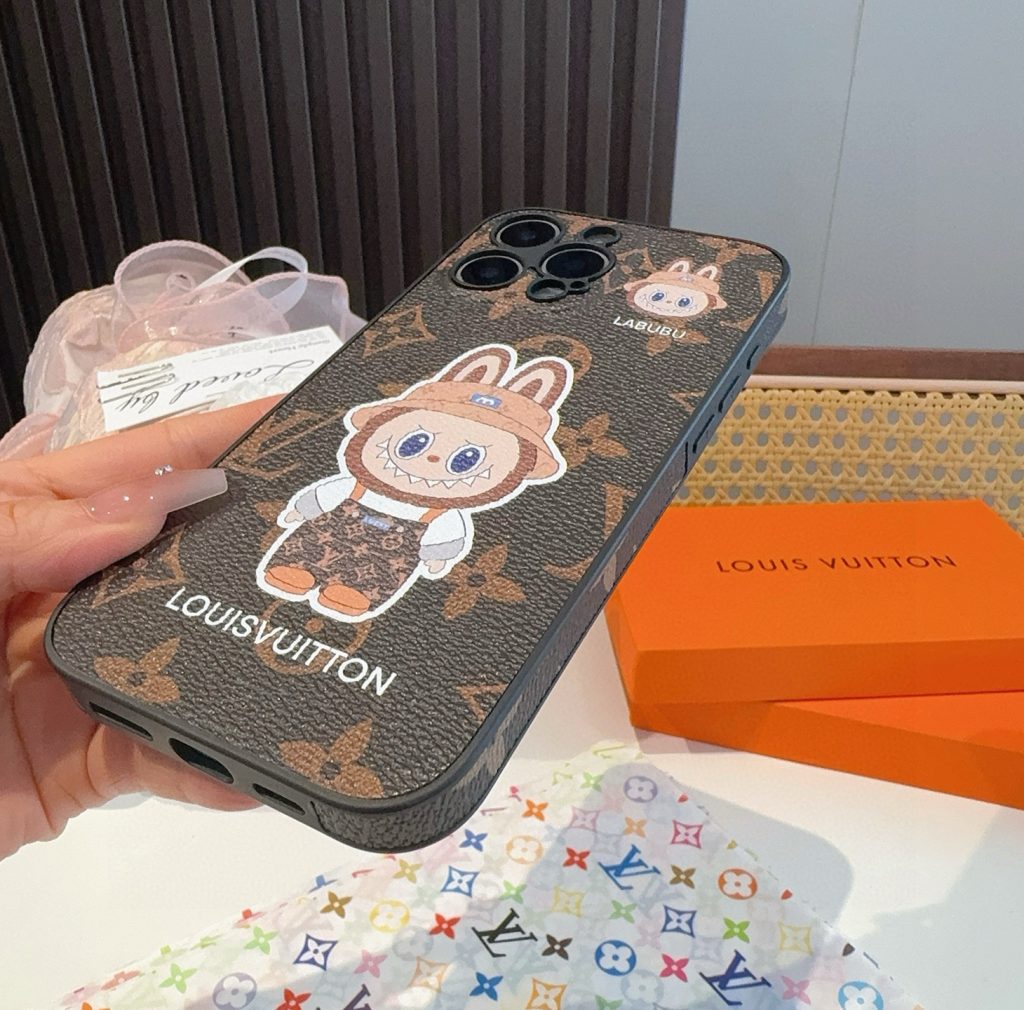 iPhoneケースラブブ ルイヴィトン ロゴ デザイン iPhoneケース 2色入 🐰 - 画像 8