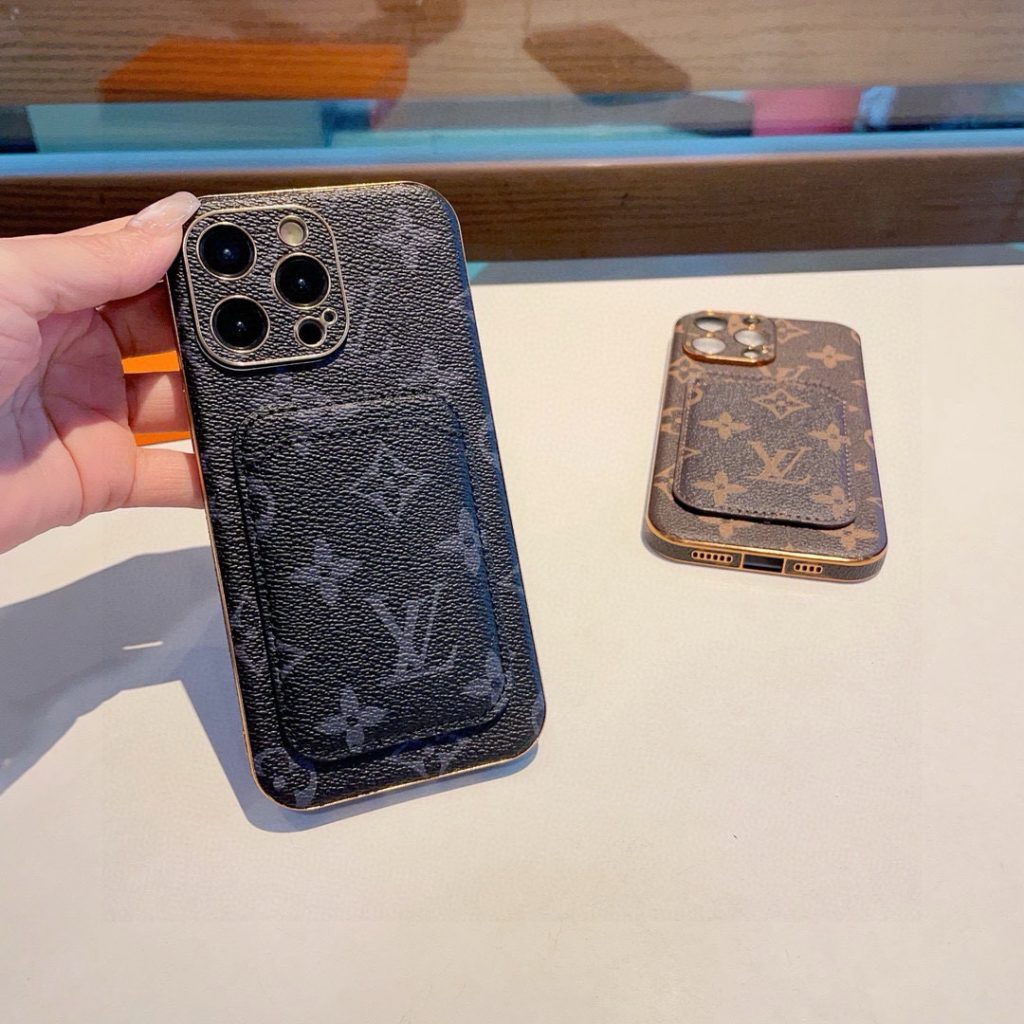 iPhoneケースルイヴィトン お財布機能付きスマホケース 2色入 📱 - 画像 4