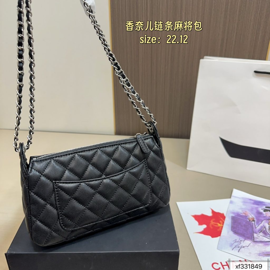 香奈儿 チェーン付き マトラスバッグ ブラック 💼✨ 22.12 - 画像 5
