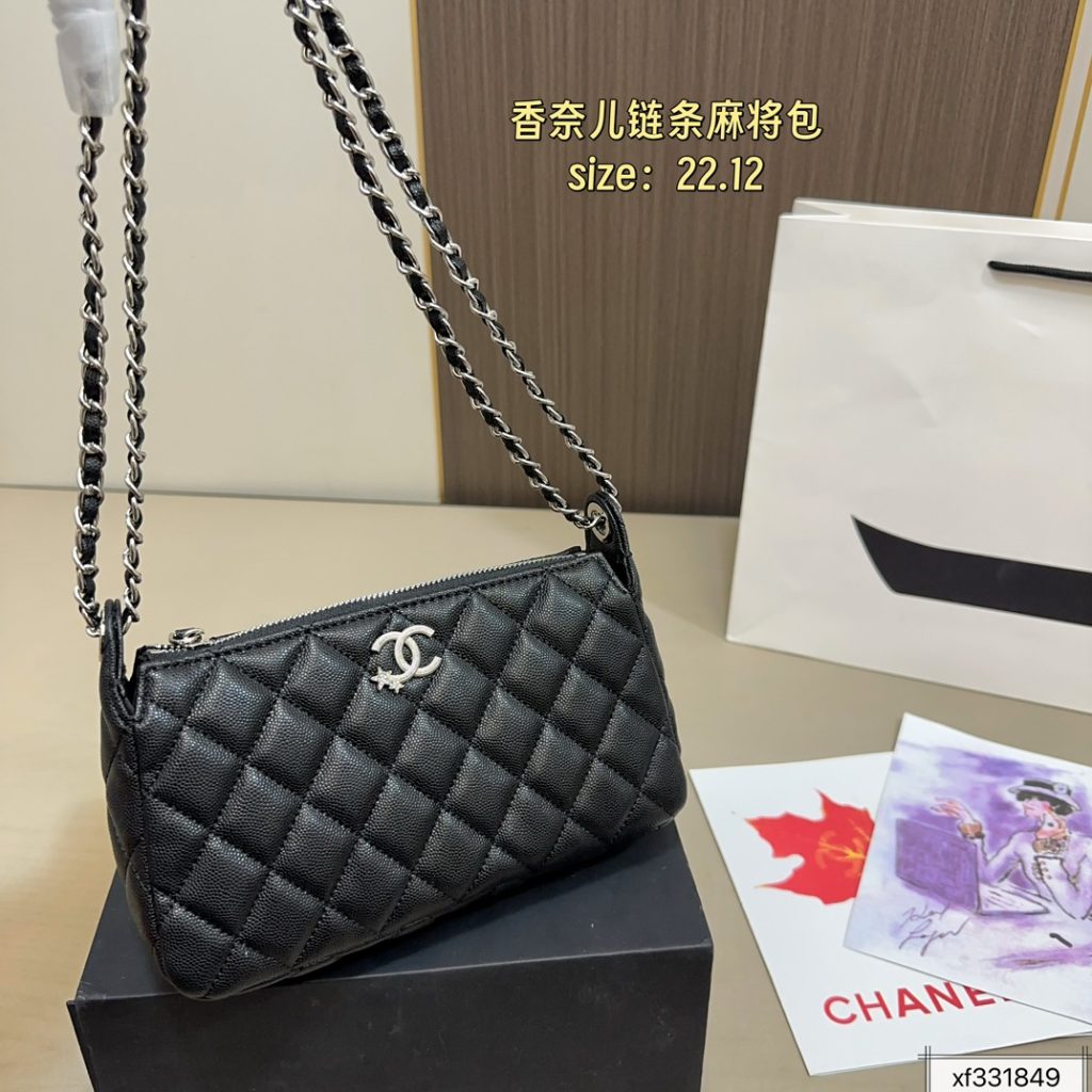 香奈儿 チェーン付き マトラスバッグ ブラック 💼✨ 22.12 - 画像 8