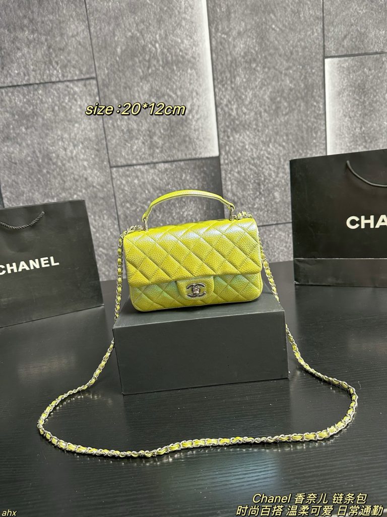 Chanel チェーンバッグ 5色入 20×12cm 🖤✨ - 画像 4