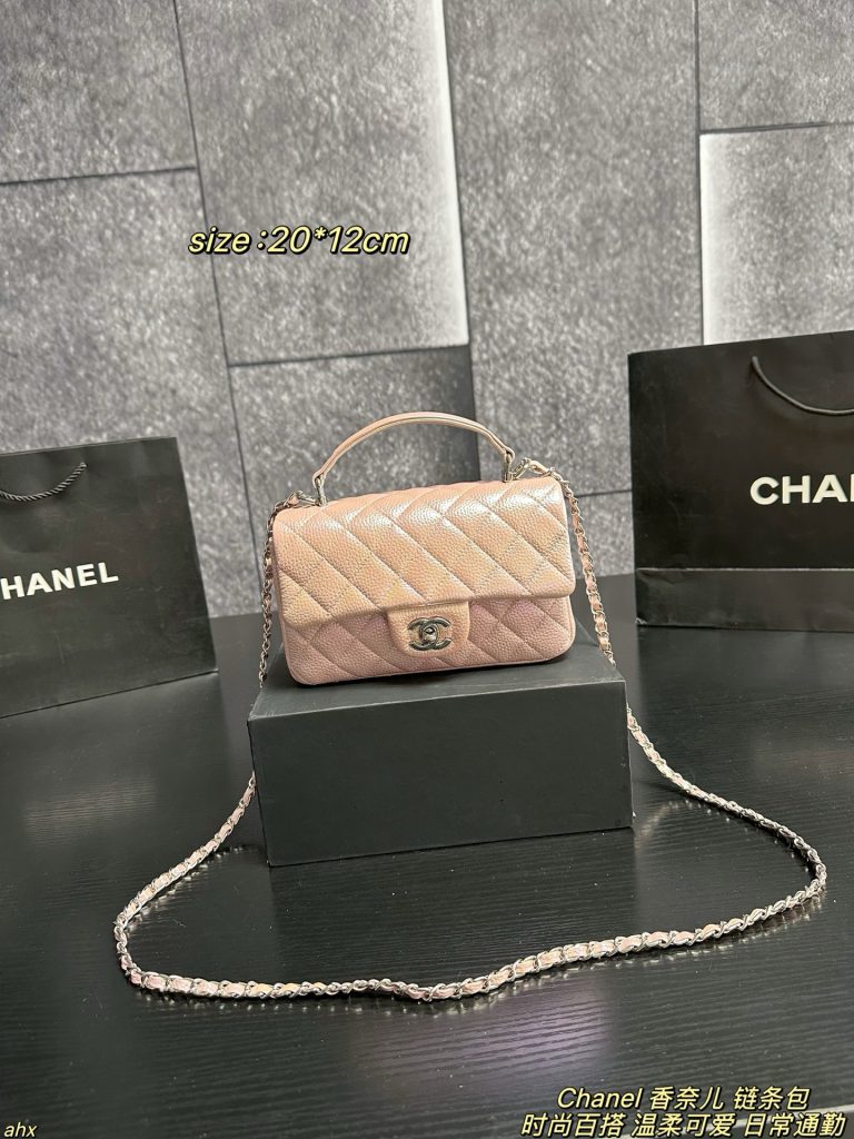Chanel チェーンバッグ 5色入 20×12cm 🖤✨ - 画像 5