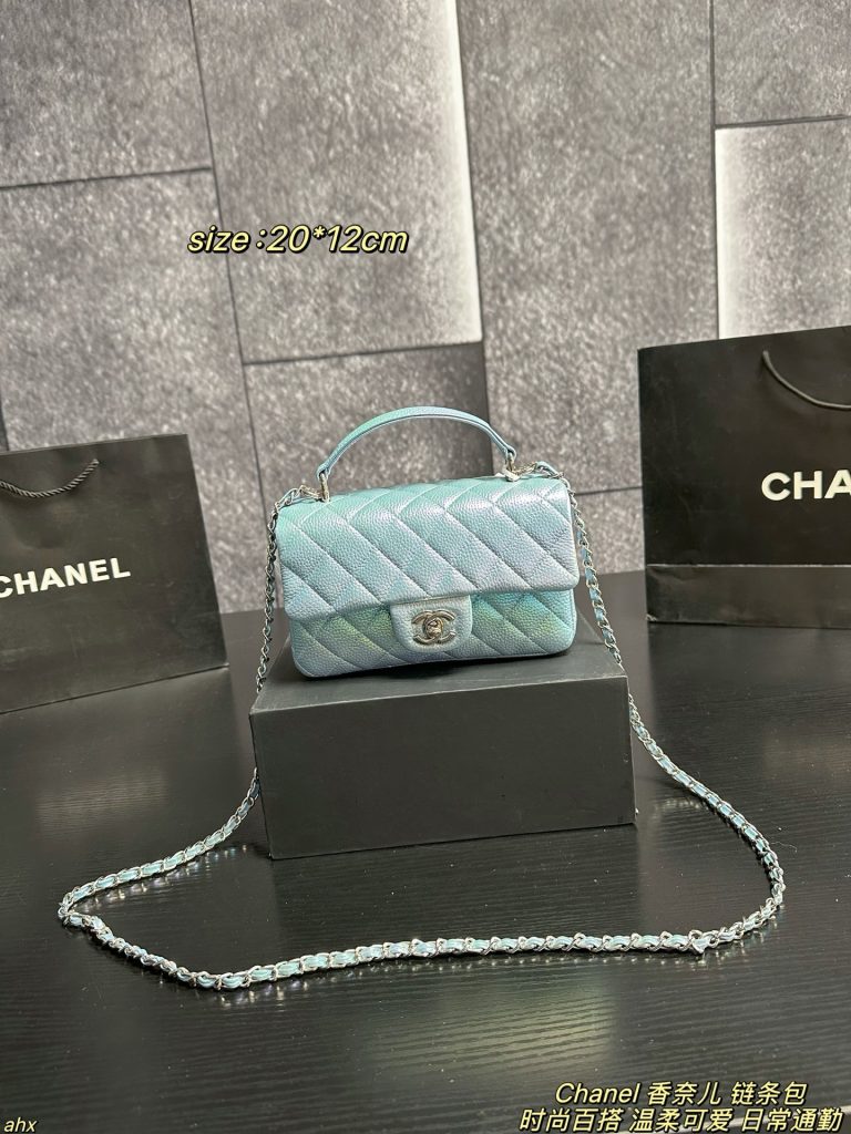 Chanel チェーンバッグ 5色入 20×12cm 🖤✨ - 画像 7