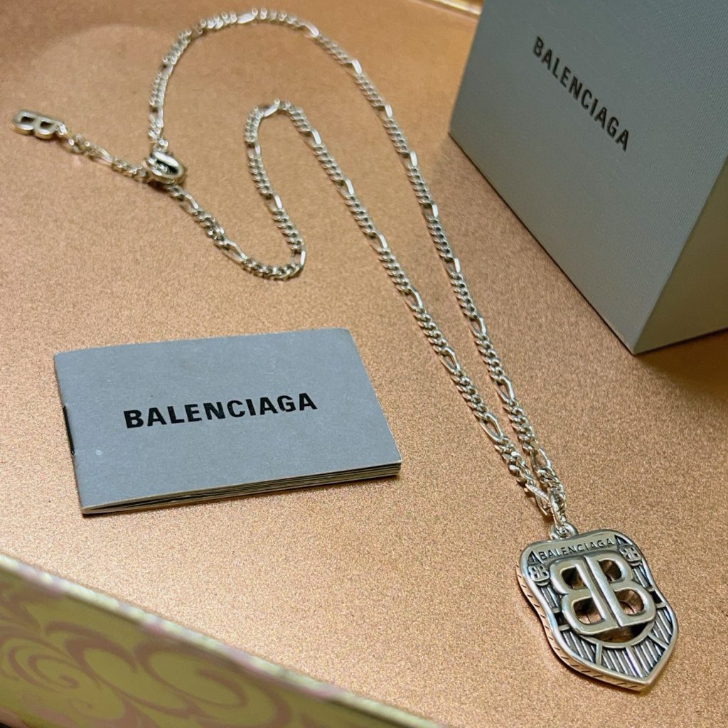 BALenciaga ネックレス メンズ 2色 おしゃれなアクセサリー 💎 - 画像 2