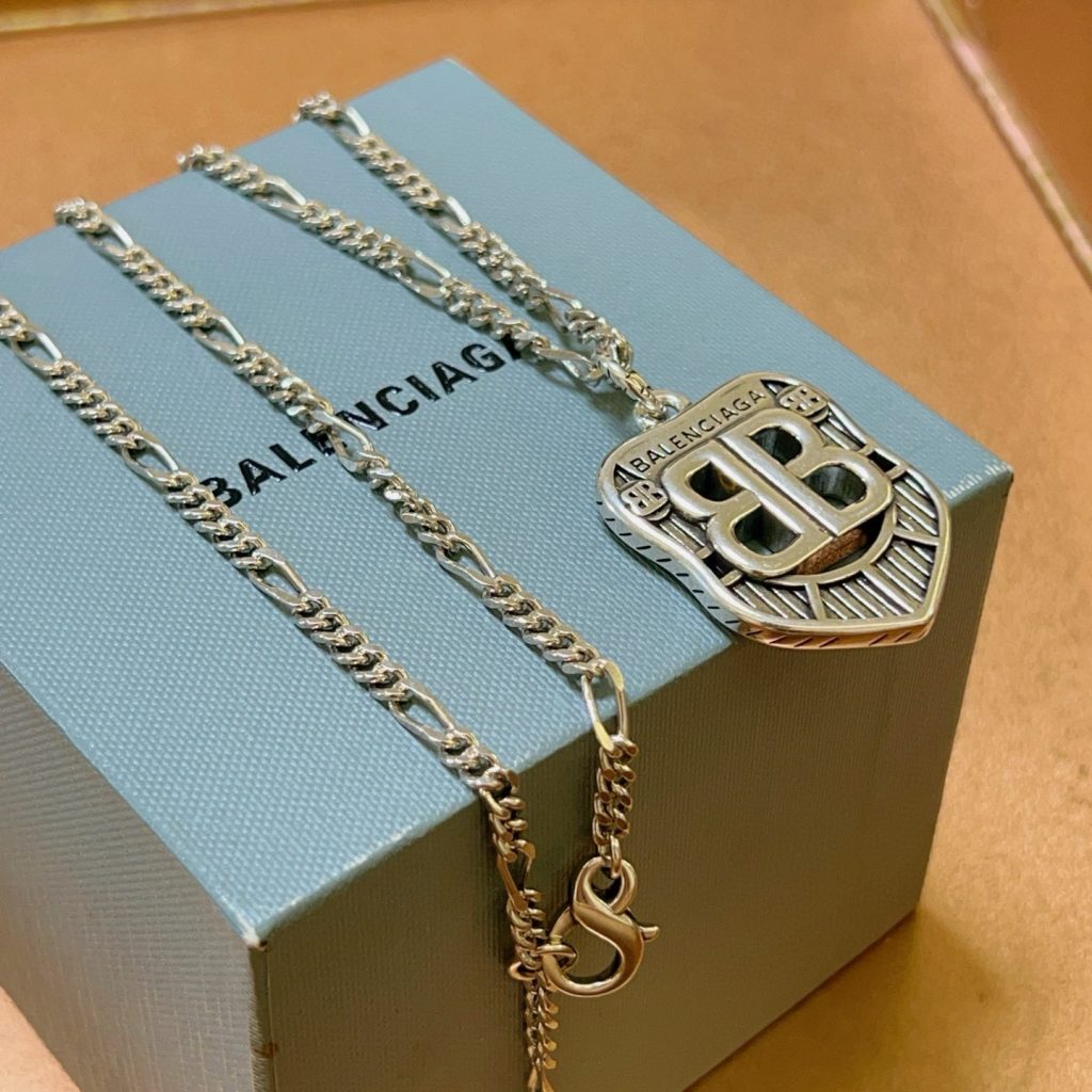 BALenciaga ネックレス メンズ 2色 おしゃれなアクセサリー 💎 - 画像 4