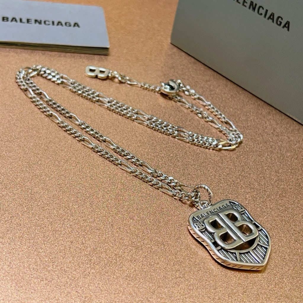 BALenciaga ネックレス メンズ 2色 おしゃれなアクセサリー 💎 - 画像 7
