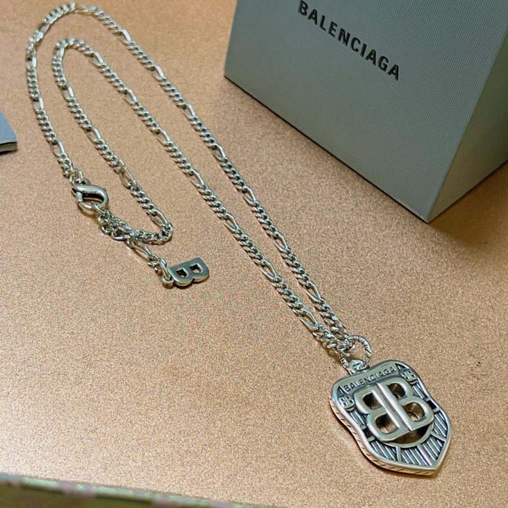 BALenciaga ネックレス メンズ 2色 おしゃれなアクセサリー 💎 - 画像 8