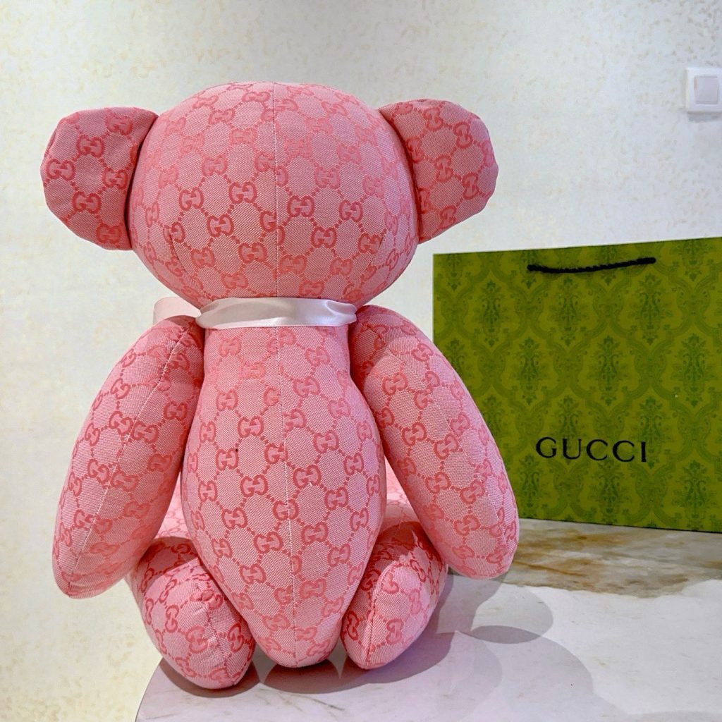 グッチ ピンク ベア デコレーション オブジェ 1色 🐻 - 画像 6