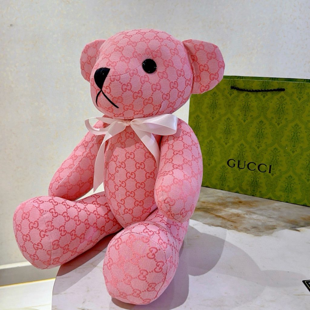 グッチ ピンク ベア デコレーション オブジェ 1色 🐻 - 画像 7