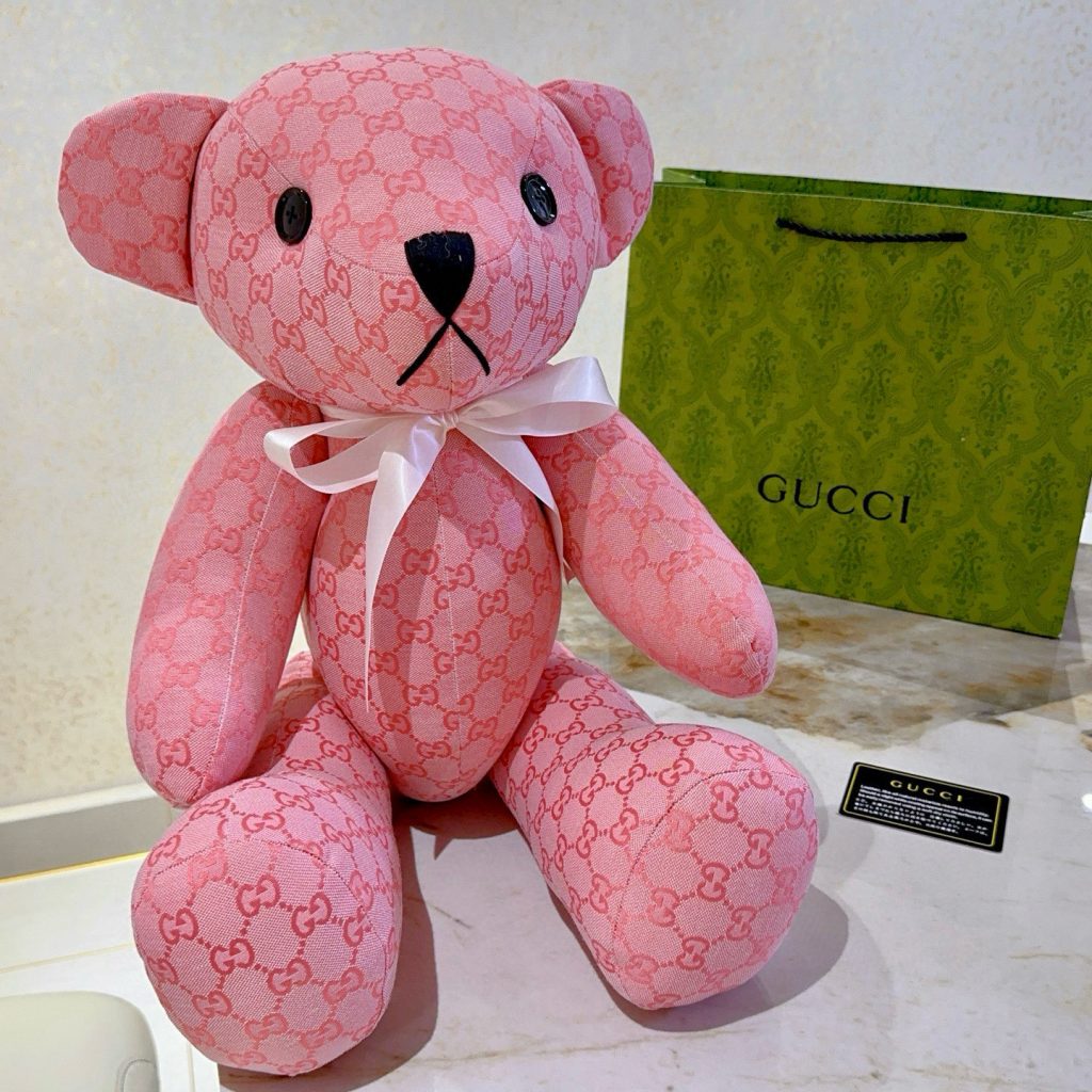 グッチ ピンク ベア デコレーション オブジェ 1色 🐻 - 画像 8