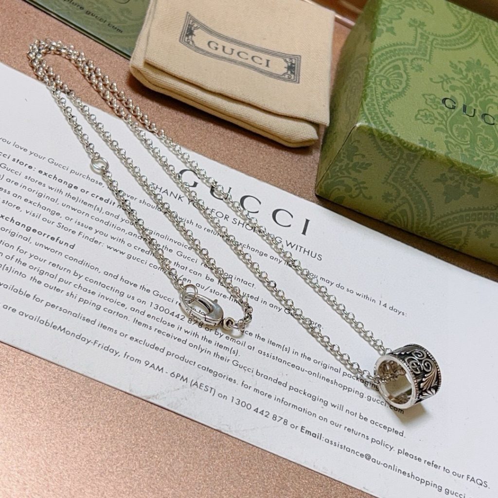 グッチ ネックレス シルバー 1色入 💎 - 画像 4