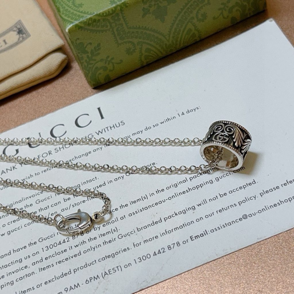 グッチ ネックレス シルバー 1色入 💎 - 画像 8