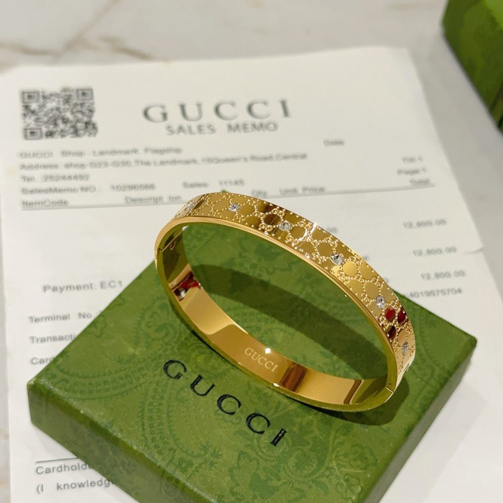 ゴージャスな GUCCI ブレスレット 1色入 💍 - 画像 4