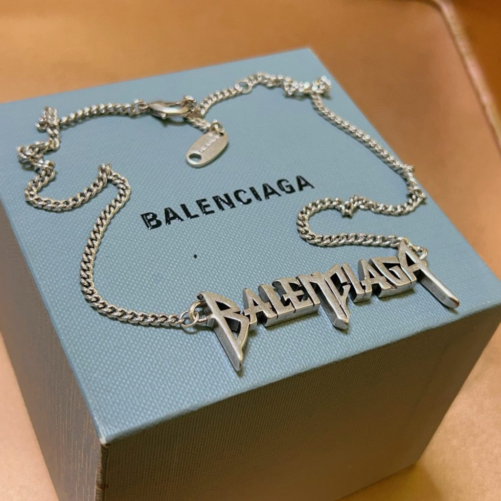 BALenciaga ネックレス メンズ ロゴ 1色入 🌟 - 画像 3