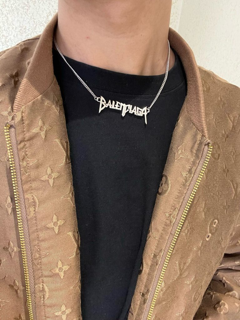 BALenciaga ネックレス メンズ ロゴ 1色入 🌟 - 画像 4