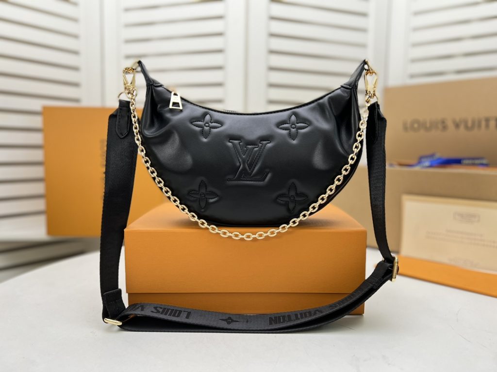 LOUIS VUITTON 新作 オーバーザムーン ショルダーバッグ クラッチバッグ モノグラム 5色 - 画像 3