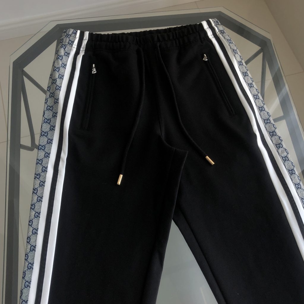 GUCCI スウェットパンツ ブラック 2色入 - 画像 3