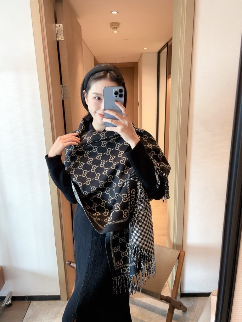 GUCCI メンズ レディース スカーフ 4色入 2way シャツ - 画像 5