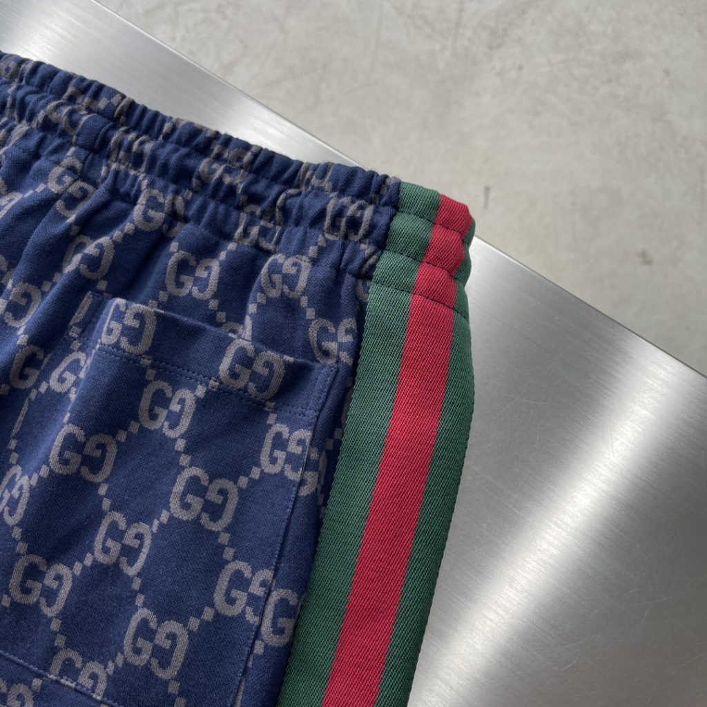GUCCI メンズ トラックパンツ ブルー 1色入 - 画像 7