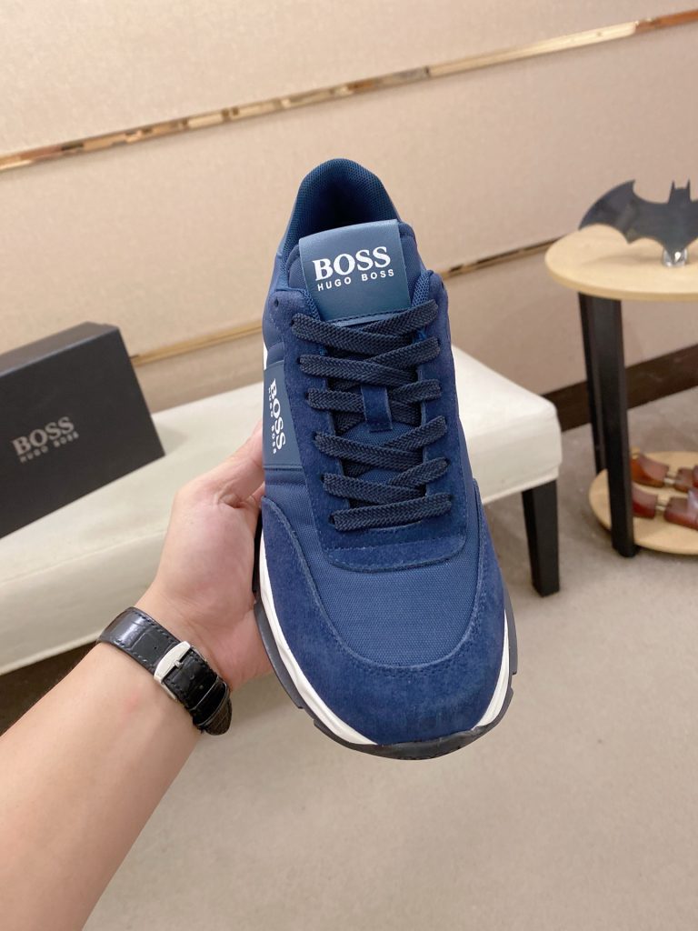 HUGO BOSS メンズスニーカー ブルー 4色入 🥾 78文字 - 画像 2