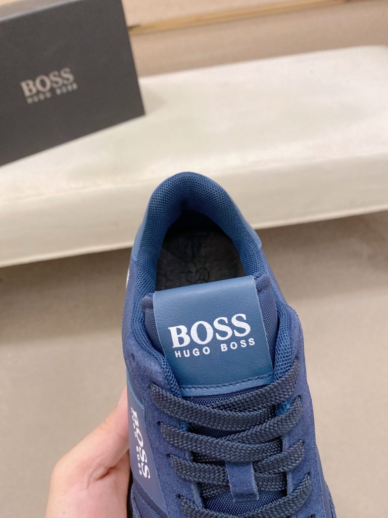 HUGO BOSS メンズスニーカー ブルー 4色入 🥾 78文字 - 画像 6