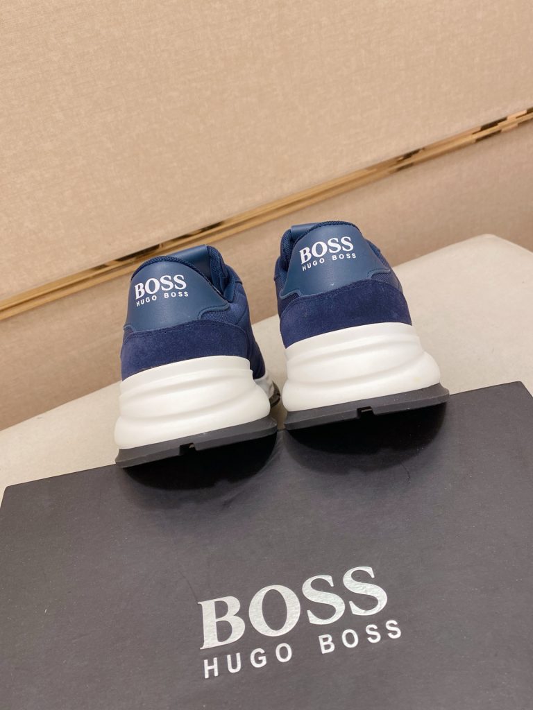 HUGO BOSS メンズスニーカー ブルー 4色入 🥾 78文字 - 画像 8