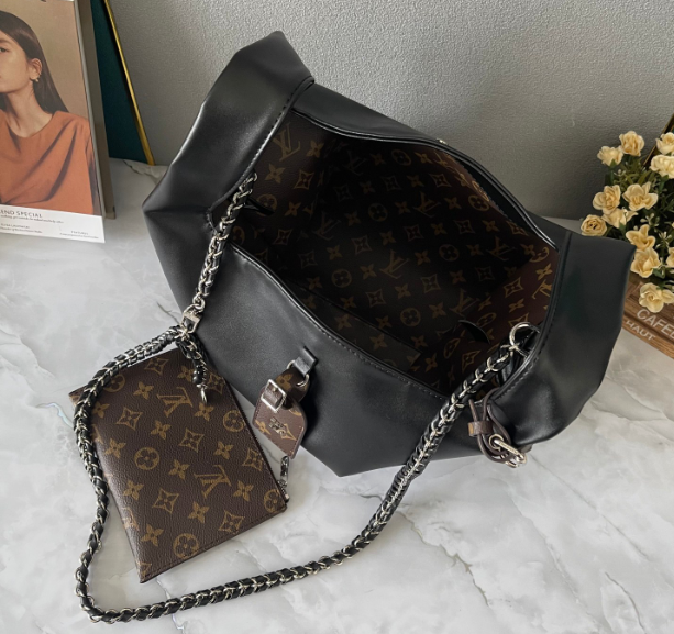 LouisVuitton ルイヴィトン ハンドバッグ アトランティス MM ショルダーバッグ 肩掛けバッグ ハンドバッグ Atlantis MM ポーチ付け - 画像 6