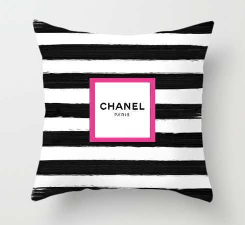 CHANEL クッションカバー シャネル 背当て/ベッド用/ソファー用/カー用品 装飾枕カバー 布団カバー - 画像 7