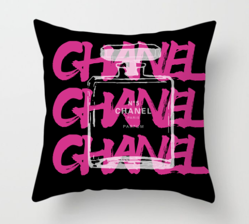CHANEL クッションカバー シャネル 背当て/ベッド用/ソファー用/カー用品 装飾枕カバー 布団カバー - 画像 5