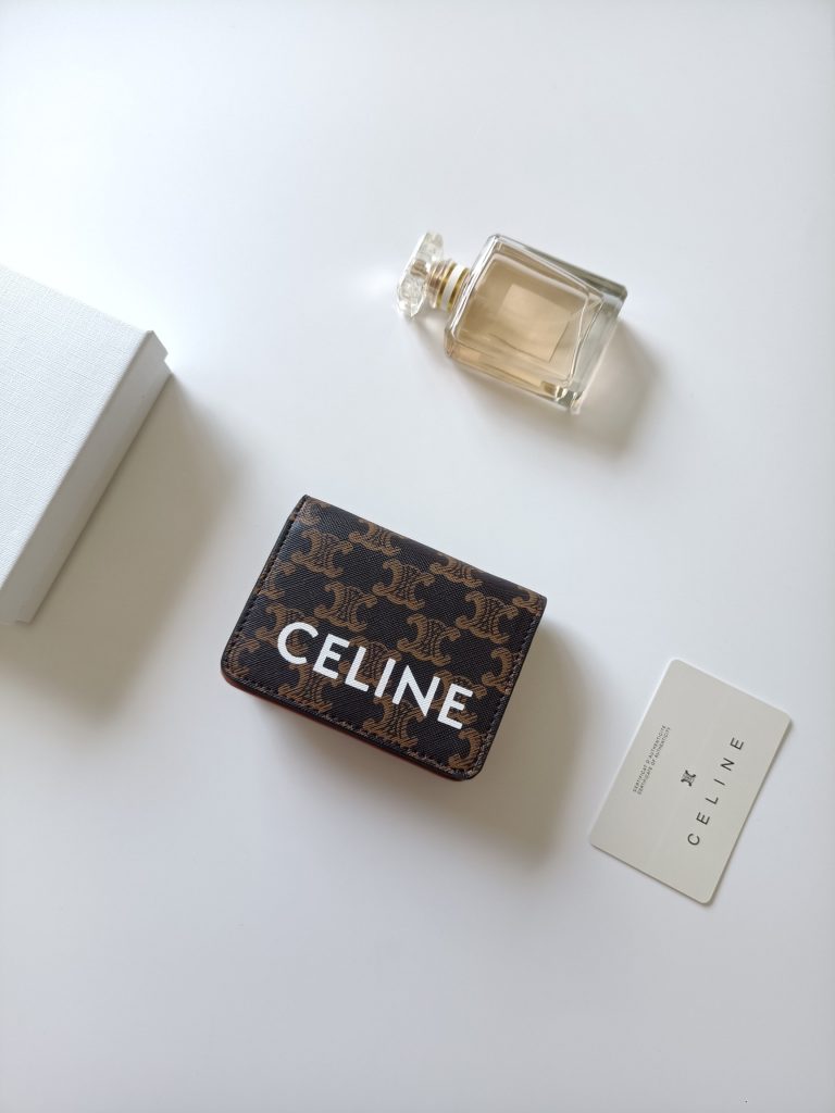 CELINE セリーヌ ロングウォレット ブラウン 2色入 - 画像 2