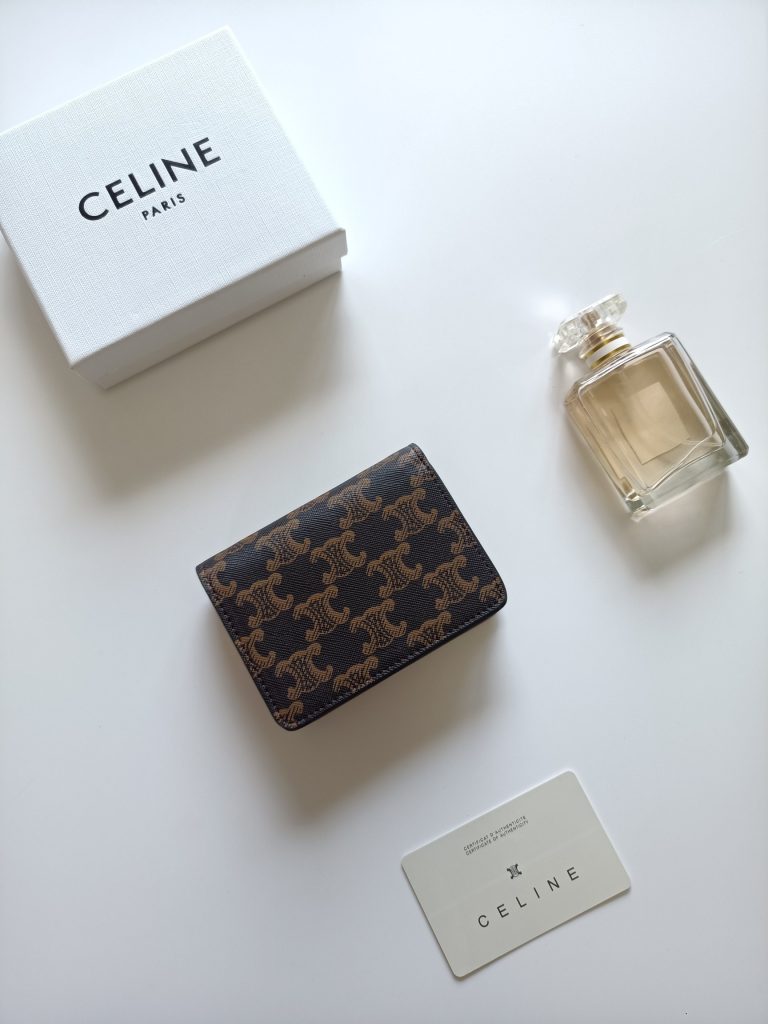 CELINE セリーヌ ロングウォレット ブラウン 2色入 - 画像 3