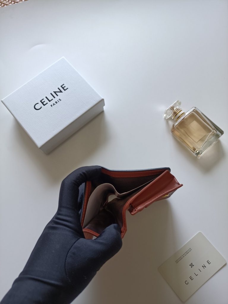 CELINE セリーヌ ロングウォレット ブラウン 2色入 - 画像 7