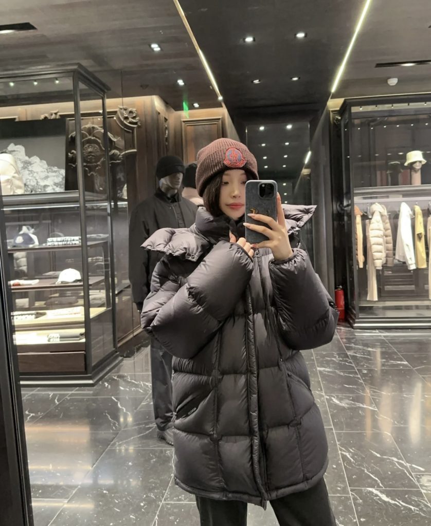 Moncler 黒標 Loff Jacket 中長 銀光 雲裏黑 男女兼用 カーディガン - 画像 5