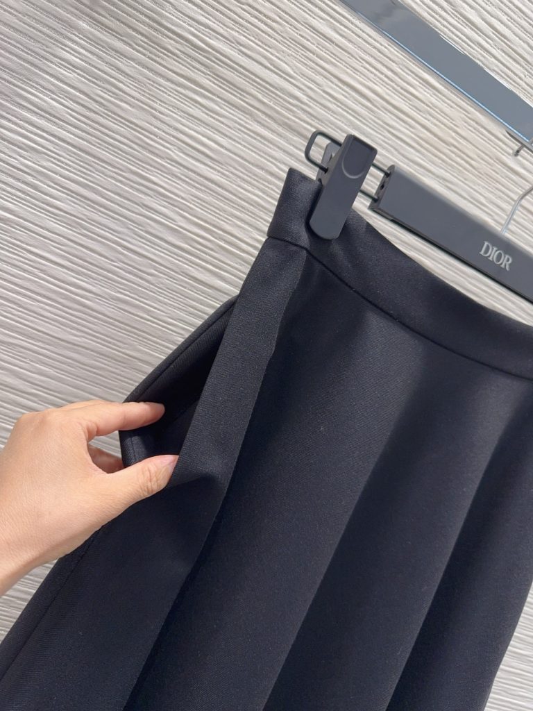 DIOR 310 ウエストゴム ブラック ポリエステル75% レーヨン23% - 画像 3