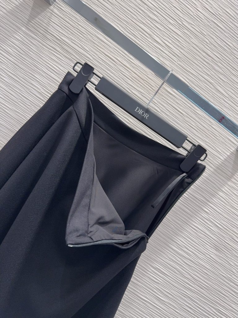 DIOR 310 ウエストゴム ブラック ポリエステル75% レーヨン23% - 画像 4