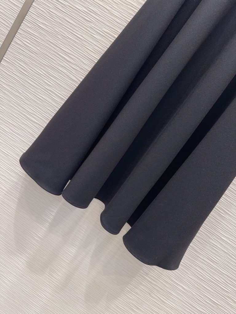 DIOR 310 ウエストゴム ブラック ポリエステル75% レーヨン23% - 画像 6