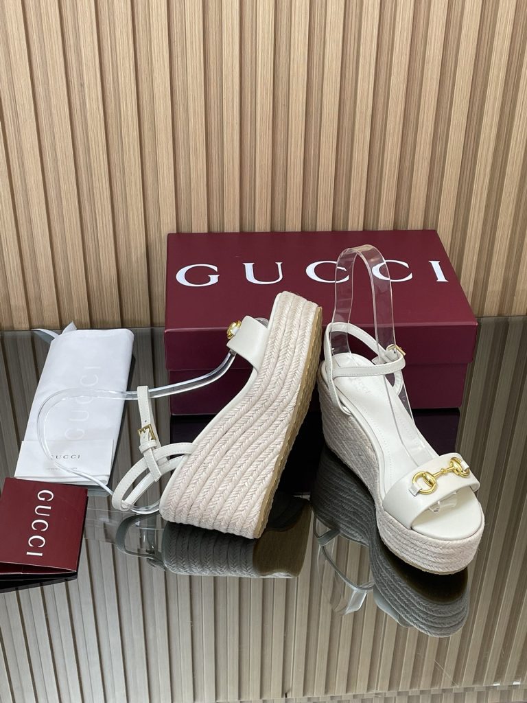 GUCCI グッチ エスパダ レディース 撥水 本革 ブラック - 画像 8