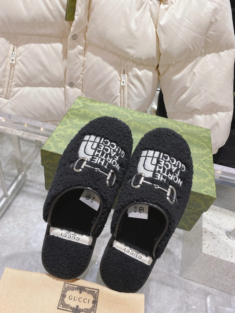 GUCCI グッチ ローファー フェイクスリッパ ブラック - 画像 5